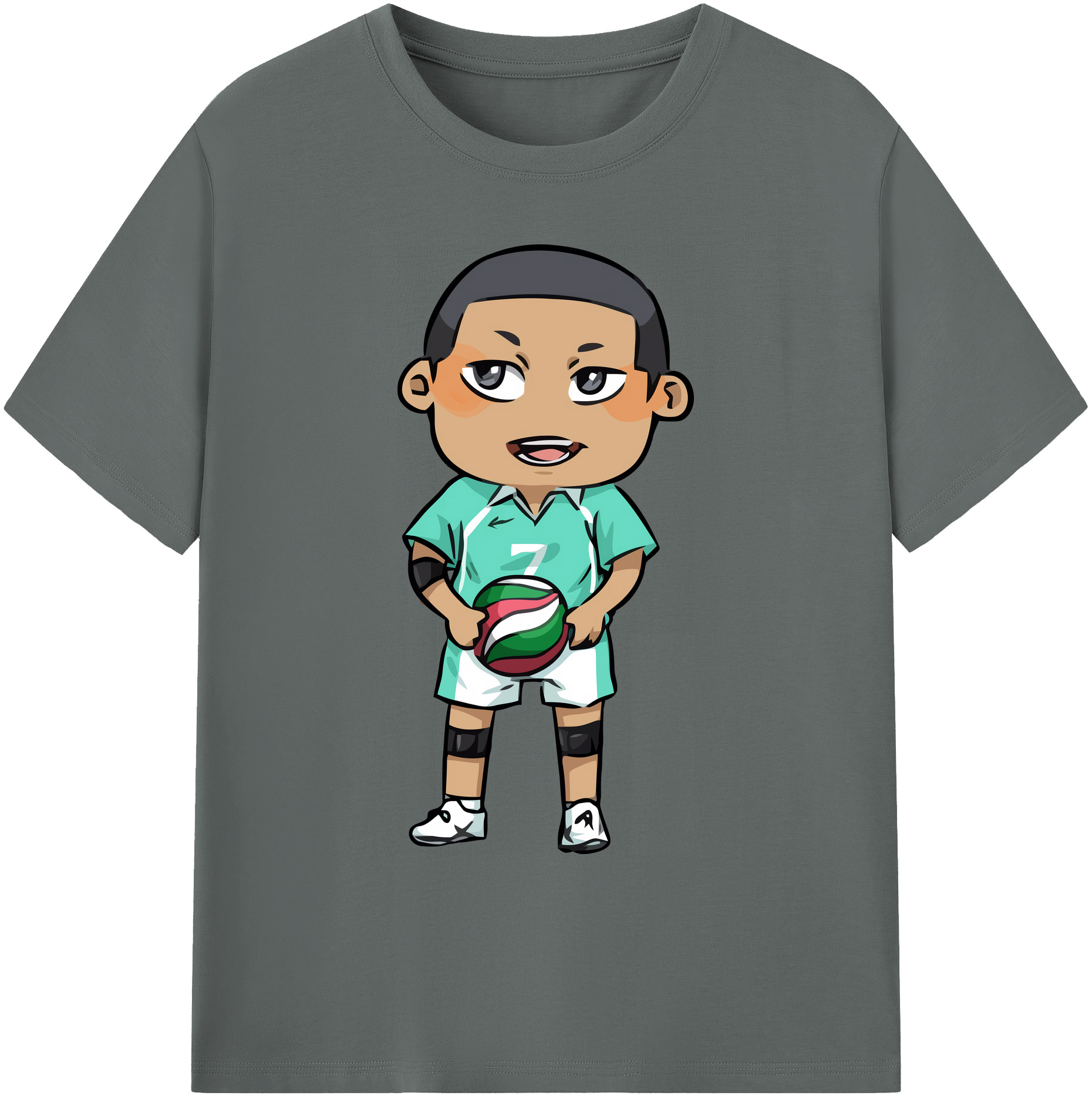 （画像用） ハイキュー!! Haikyu!! 綿100％ メンズ半袖Tシャツ｜肌触りやわらか＆通気性